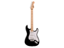 Squier Sonic Stratocaster, Maple Fingerboard, White Pickguard, Black alternative image  2
