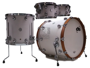 Ds Drums Rebel Maple - 4 Pcs Drumset in Snow White