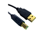 Thender 31-133 Cavo USB A - USB B 3 Metri