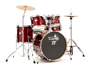 Tamburo T5M22RSSK - T5 Drumset In Red Sparkle