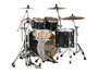 Pearl MCT924XEP/C339 - Masters Complete Drumset in Matte Caviar Black