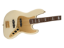 Squier 40th Anniversary Jazz Bass Gold Edition Olympic White