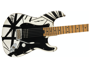 Evh Striped Series '78 Eruption - White with Black Stripes Relic alternative image  6