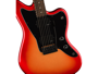Squier Contemporary Active Jazzmaster HH, Laurel Fingerboard, Black Pickguard, Sunset Metallic