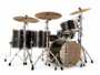 Mapex 5pcs Drum - BP Design Lab Versatus 5pz Satin Black