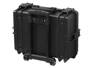 Plastica Panaro MAX505STR.079 - Black, with trolley, with cubed foam