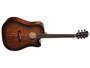 Cort Core-dc Mahogany Open Pore Black Burst W/case immagine alternativa  1