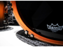 Ds Drums Rebel Custom Shop Betulla, Amber Burst