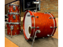 Yamaha Oak Custom - Set di batteria 4 fusti - Matte Sedona Red