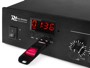 Power Dynamics PDM25 MIXER-AMPLIFICATORE 100V CON BT E LETTORE MULTIMEDIALE 25W