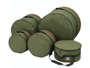 Tama TDSS52KMG Power Pad Drum Bag Set - Moss Green - 5pz
