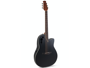 Applause Elite AE44 Mid Cutaway Black Satin