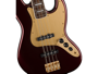 Squier 40th Anniversary Jazz Bass Gold Edition Ruby Red Metallic alternative image  4