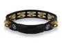 Latin Percussion LP174 - Tambourine Cyclops a mano, con Jingles in ottone martellato