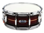 Pearl MCT1455S/C836 Masters Maple Complete 14x5.5 Snare Drum Red Burst Stripe