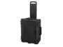 Plastica Panaro MAX540H245STR.079 - Black, with trolley, with cubed foam