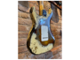 Fender Limited Edition '59 Stratocaster Super Heavy Relic - Aged Vintage White Over Chocolate 3-Tone Sunburst