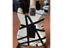 Evh Striped Series White with Black Stripes