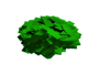 Confetti Maker Slowfall Metallic Confetti Rectangles - Green