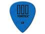 Dunlop 462R1.00 Tortex III Black 1.00mm Player's 12 Picks