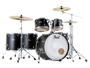 Pearl DMP926S/C227 - 6-Shell Decade Maple Drumset In Satin Slate Black