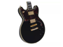 D'angelico Deluxe Brighton Solid Black immagine alternativa  1