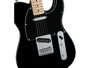 Squier Affinity Series Telecaster, Maple Fingerboard, Black Pickguard, Black