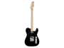 Squier Affinity Series Telecaster, Maple Fingerboard, Black Pickguard, Black