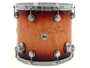 Dw (drum Workshop) Collector's Exotic - Natural To Deep Rich Red Burst Over Super Curly