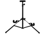 Fender Bass & Offset Mini Stand