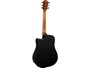 Lag T118DCE-BLK Tramontane 118 Dreadnought Cutaway Black