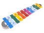 Gitre' 741 - 11 notes diatonic glockenspiel with beater