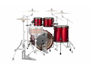 Mapex 4pcs Drum Saturn Evolution Birch Rock - Tuscan Red
