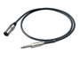 Proel BULK220LU5 6,3mm Mono Jack - XLR Male Cable 5 Meters