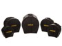 Hardcase HJAZZ - Set di Custodie Rigide per Batteria