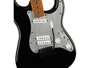 Squier Contemporary Stratocaster Special Silver Anodized Pickguard, Black