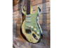 Fender Limited Edition '59 Stratocaster Super Heavy Relic - Aged Vintage White Over Chocolate 3-Tone Sunburst