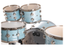 Dw (drum Workshop) Collector's Finish Ply w/ Snare - Pale Blue Oyster alternative image  8