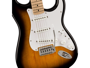 Squier Sonic Stratocaster, Maple Fingerboard, White Pickguard, 2-Color Sunburst