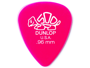 Dunlop 41P.96 Delrin 500 .96mm Dark Pink Player's 12 Picks