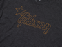 Gibson Star Logo Tee (Charcoal) 2XL