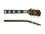 Gibson 57 Black Beauty Les Paul Custom Reissue VOS Ebony