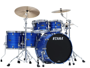 Tama WBS52RZS-LOR - Starclassic Walnut Birch - Lacquer Ocean Blue Ripple alternative image  1