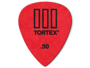 Dunlop 4462P.50 Tortex III Red 5.0mm Player's 12 Picks