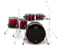 Mapex SR628XU - Saturn New Studioease, Scarlet Fade