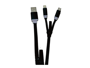Zzipp ZZACC2 USB Cable x iOS e Android Black