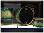 Dw (drum Workshop) Collector's Series - Satin Specialty Turquoise Burst (Set Esposto)
