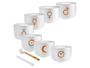 Meinl Sonic Energy PCSBSETCHA - Planetary Tuned Crystal Singing Bowls Set alternative image  1