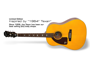 Epiphone Inspired by 1964 Texan Left-Hand Natural