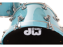 Dw (drum Workshop) Collector's Lacquer Custom - Robin's Egg Blue